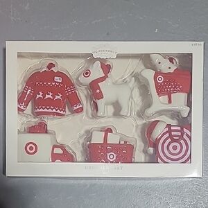 Wondershop Festive Red and White Ornament Collection